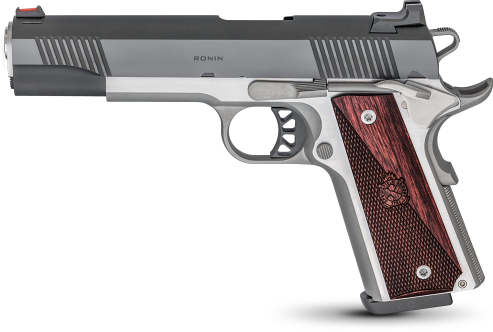 Forged frame and slide on the 1911 Ronin